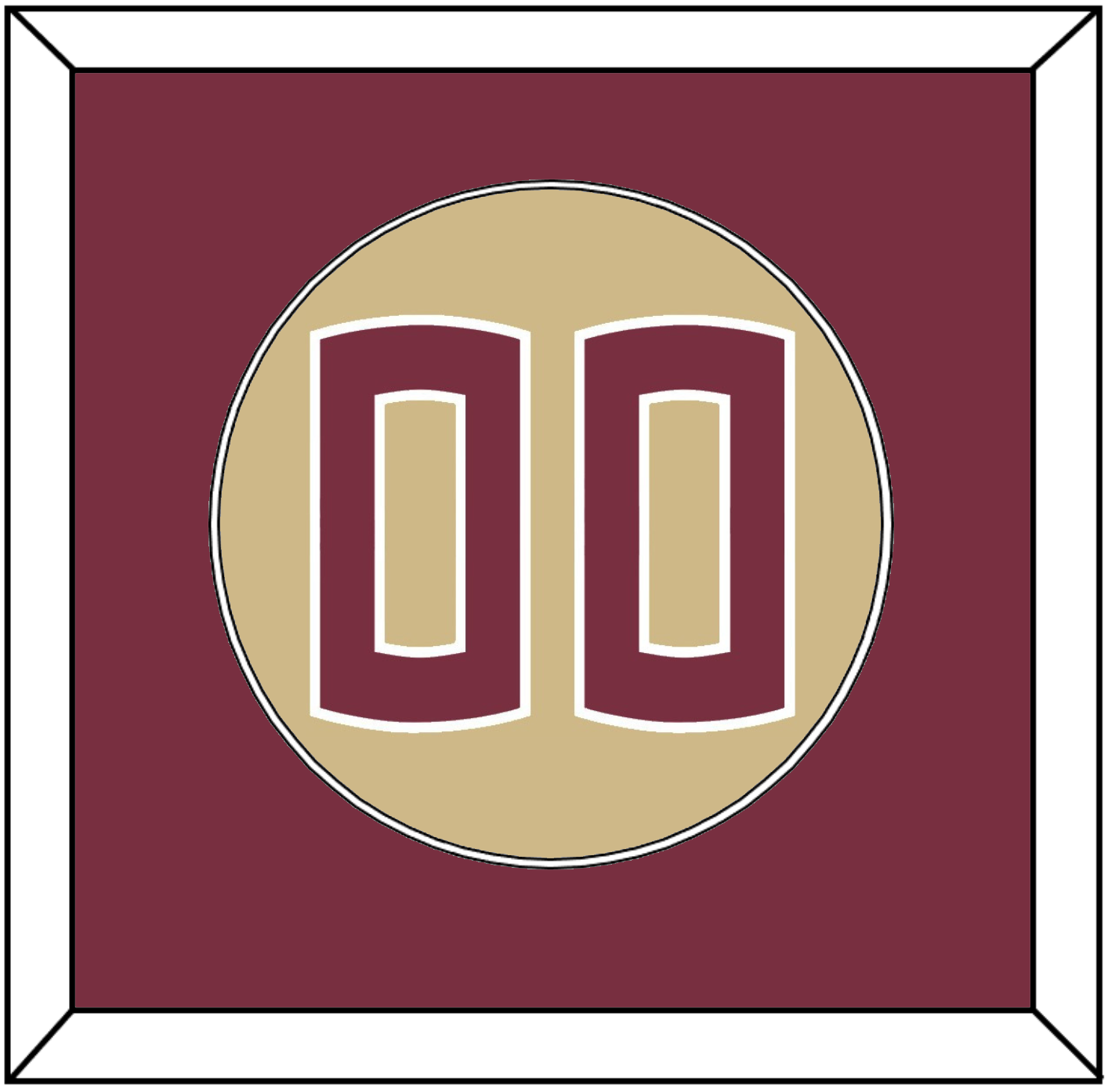 Florida State Baseball Number - Alternate Gold - Essential Tier 2