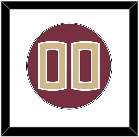 Florida State Baseball Number - Alternate Garnet - Essential Tier 1