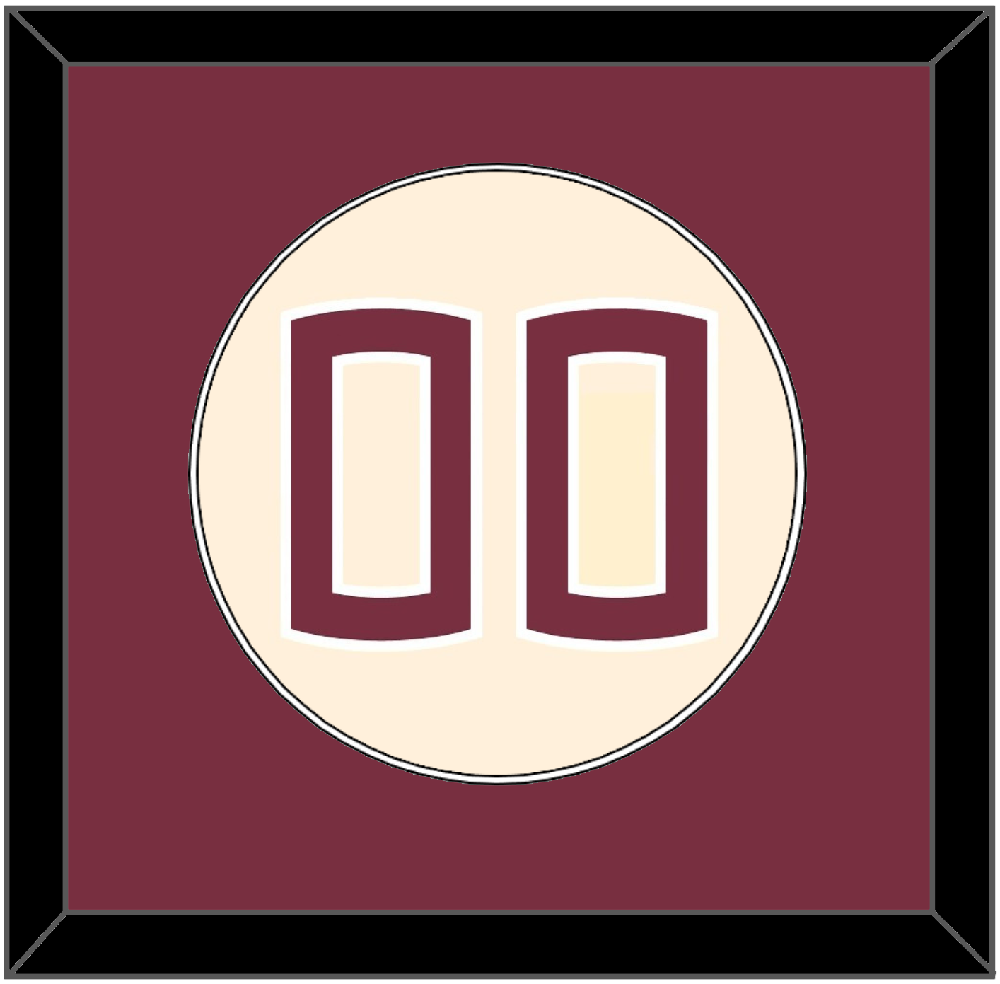 Florida State Baseball Number - Alternate Gold (2016-2018) - Essential Tier 2