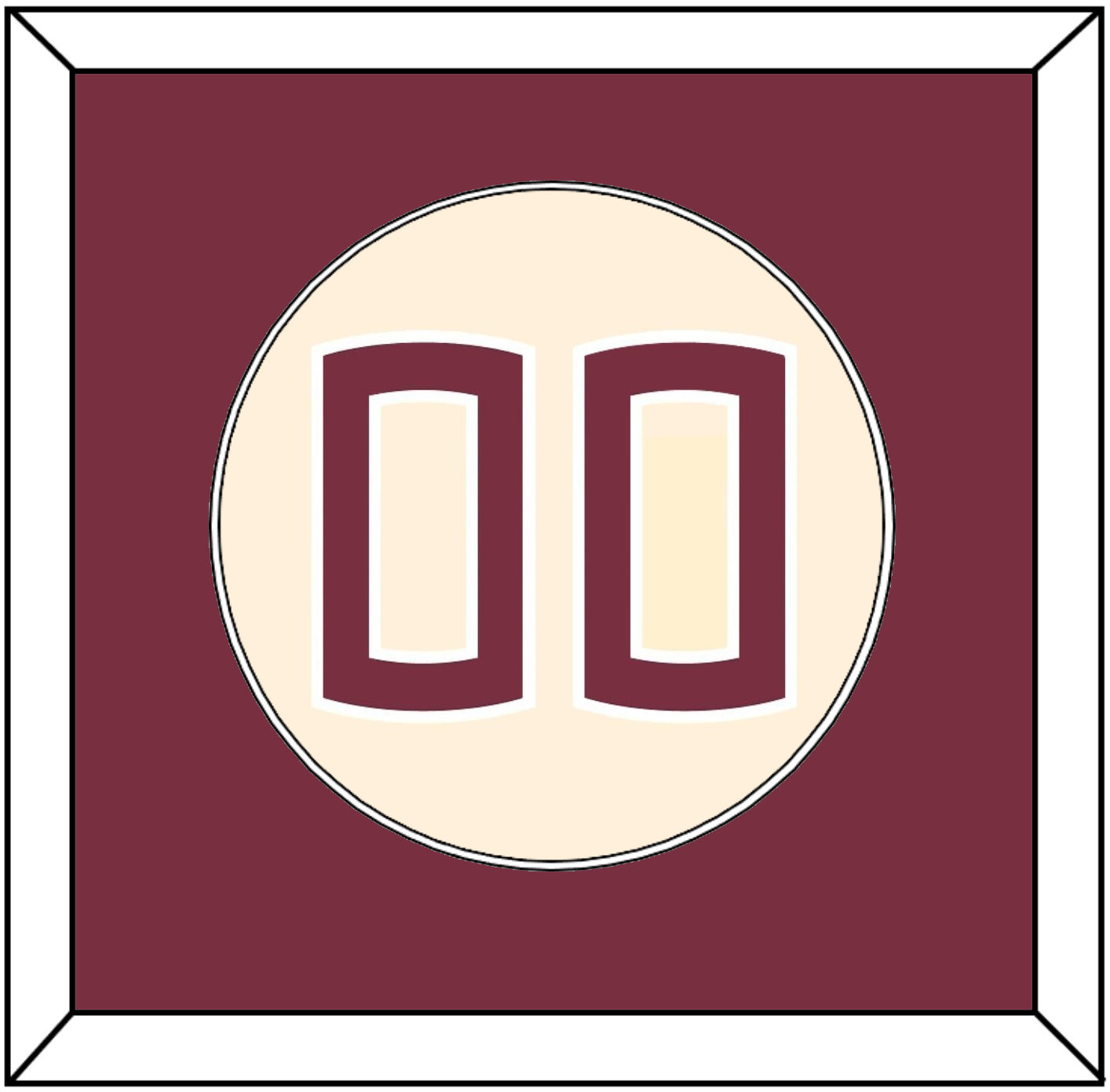 Florida State Baseball Number - Alternate Gold (2016-2018) - Essential Tier 2