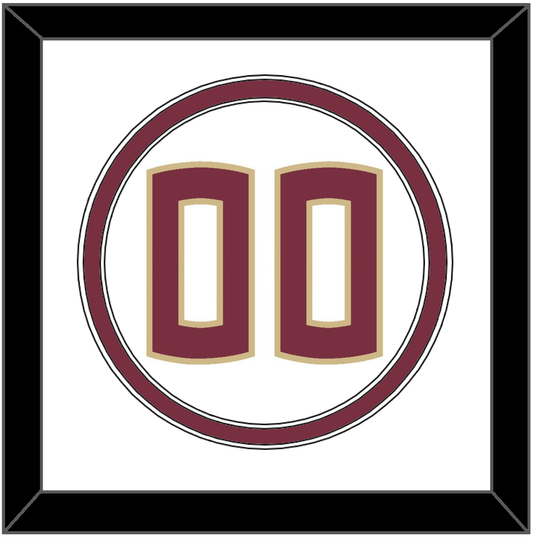 Florida State Baseball Number - Home White - Signature Tier 1