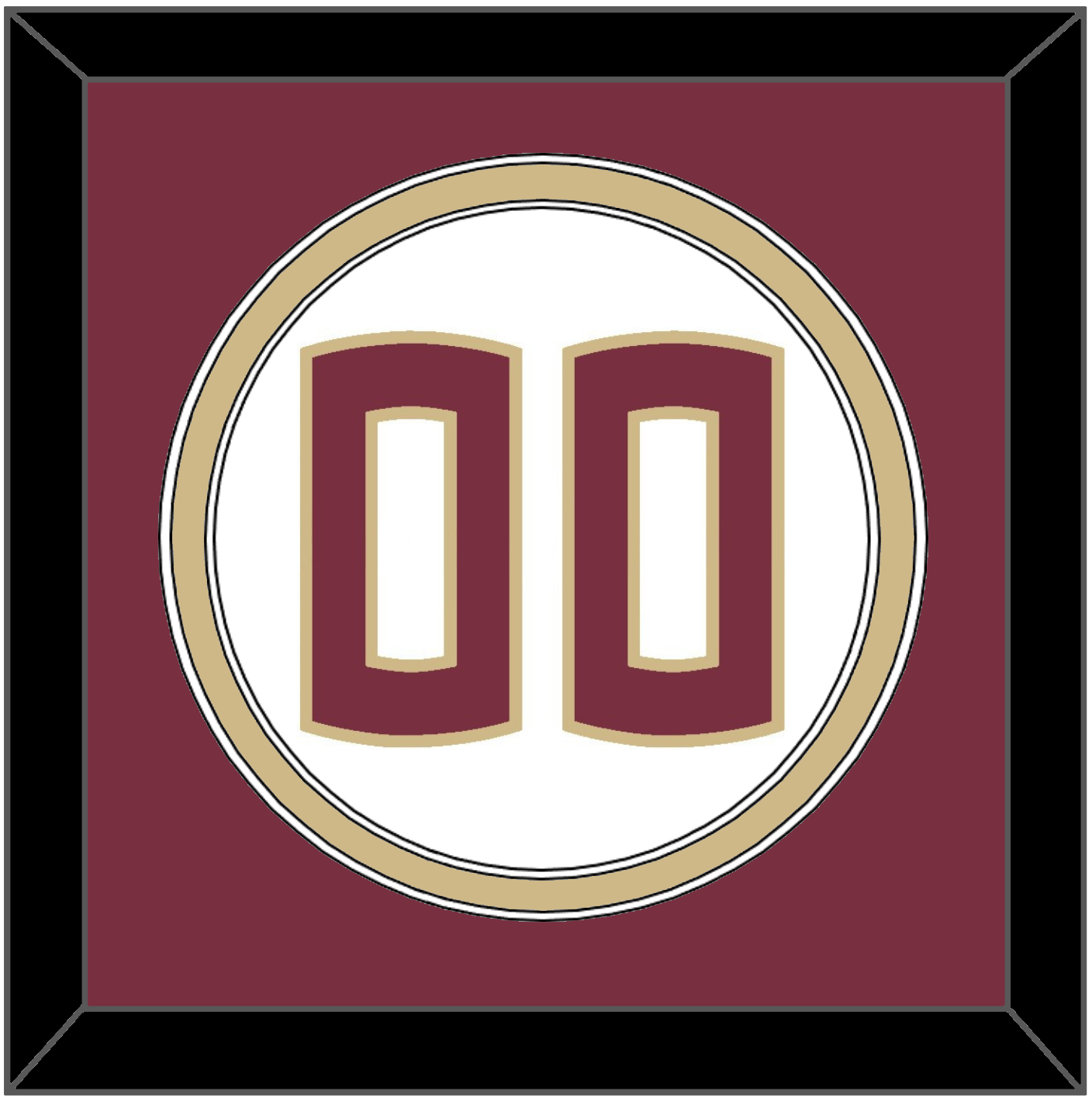 Florida State Baseball Number - Home White - Signature Tier 3