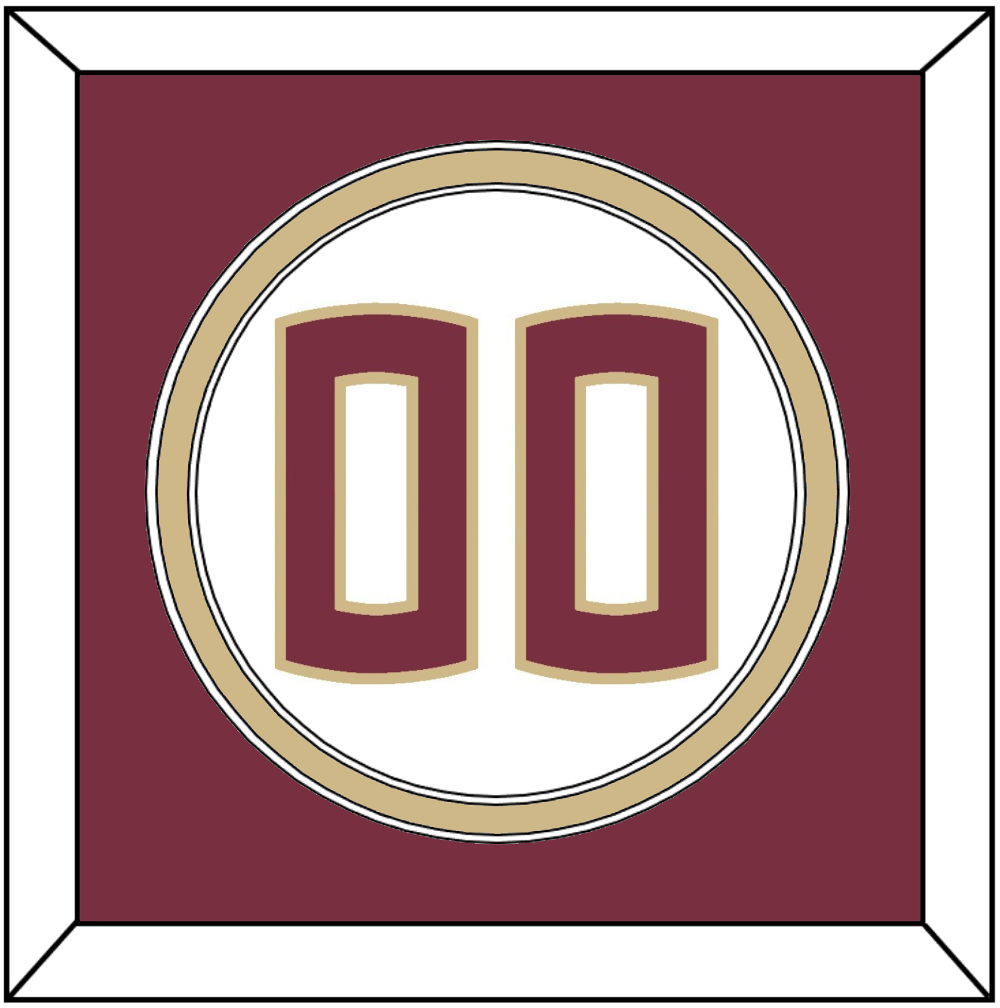 Florida State Baseball Number - Home White - Signature Tier 3