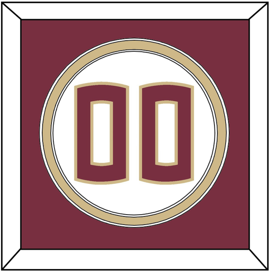 Florida State Baseball Number - Home White - Signature Tier 3