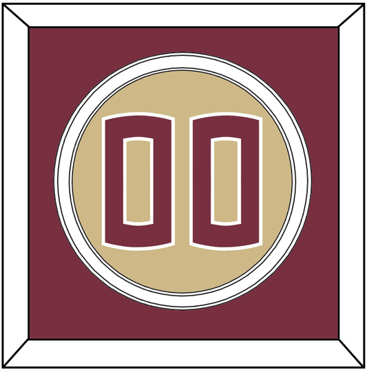 Florida State Baseball Number - Alternate Gold - Signature Tier 2