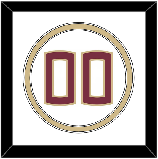 Florida State Baseball Number - Home White (2016-2018) - Signature Tier 2