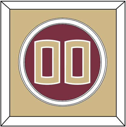 Florida State Baseball Number - Alternate Garnet (2016-2018) - Signature Tier 3