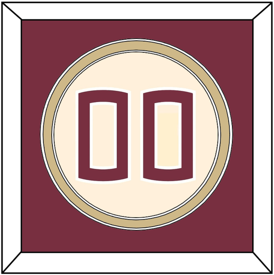Florida State Baseball Number - Alternate Gold (2016-2018) - Signature Tier 2