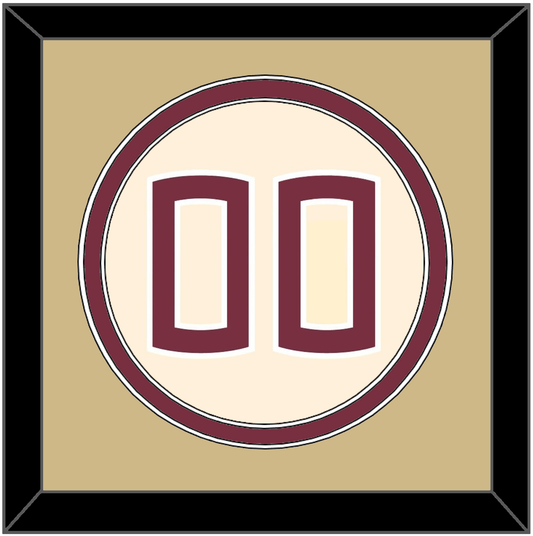 Florida State Baseball Number - Alternate Gold (2016-2018) - Signature Tier 3