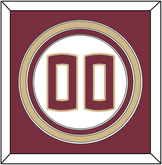 Florida State Baseball Number - Home White - Premier Tier 2