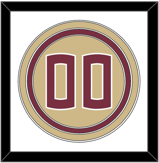 Florida State Baseball Number - Alternate Gold - Premier Tier 1