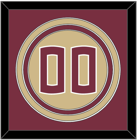 Florida State Baseball Number - Alternate Gold - Premier Tier 2