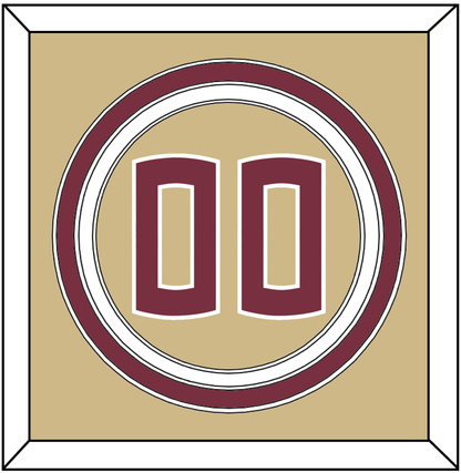 Florida State Baseball Number - Alternate Gold - Premier Tier 3