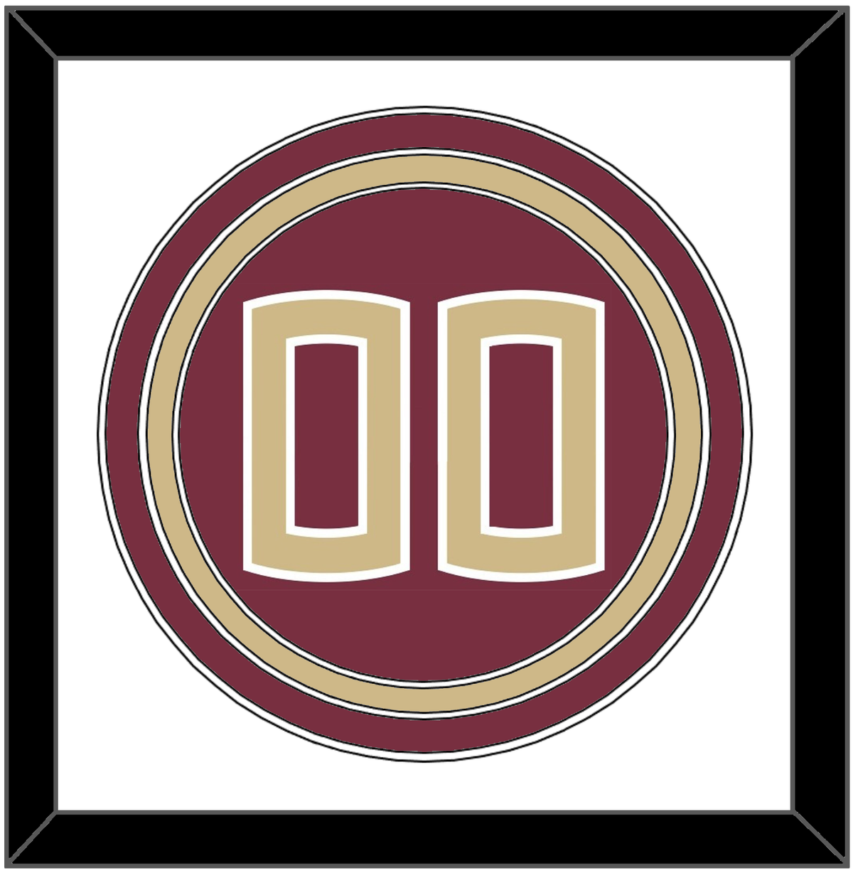 Florida State Full-Size Number