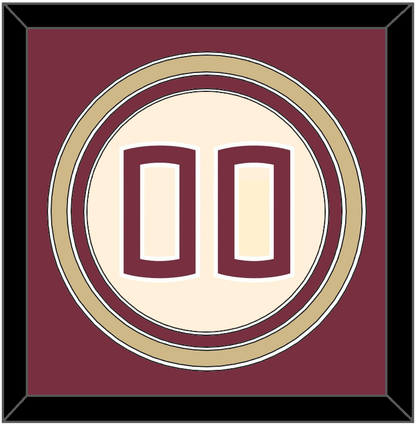 Florida State Baseball Number - Alternate Gold (2016-2018) - Premier Tier 2