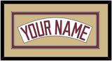 Florida State Baseball Nameplate - Home White (2016-2018) - Double Mat 4