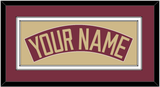 Florida State Baseball Nameplate - Alternate Garnet (2016-2018) - Double Mat 2