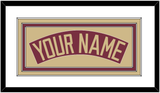 Florida State Baseball Nameplate - Alternate Garnet (2016-2018) - Triple Mat 1