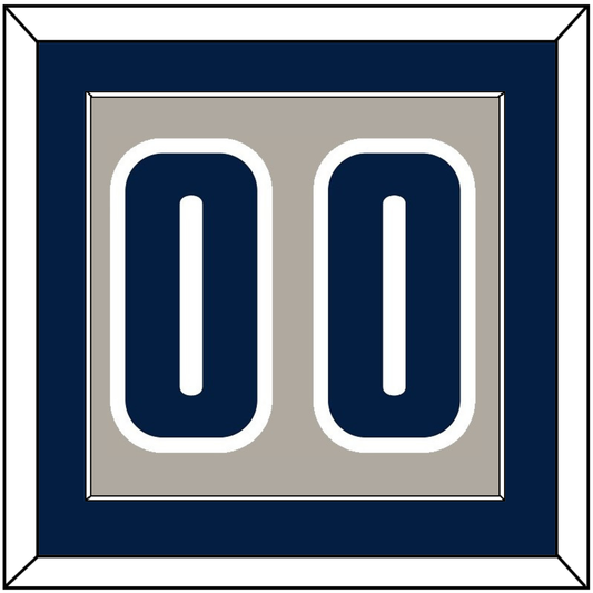 Georgetown Basketball Number - Home Gray (1994-1996) - Essential Tier 2