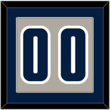 Georgetown Basketball Number - Home Gray (1994-1996) - Single Mat 2