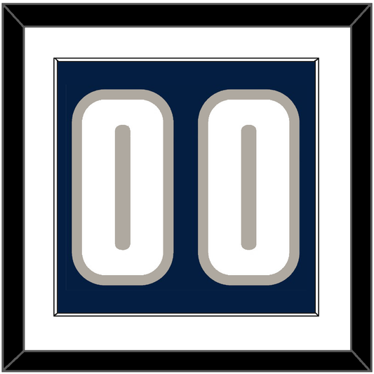Georgetown Basketball Number - Road Blue (1994-1996) - Essential Tier 1