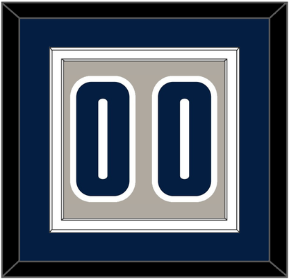 Georgetown Basketball Number - Home Gray (1994-1996) - Signature Tier 3