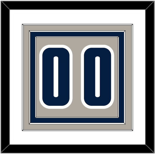 Georgetown Basketball Number - Home Gray (1994-1996) - Premier Tier 1