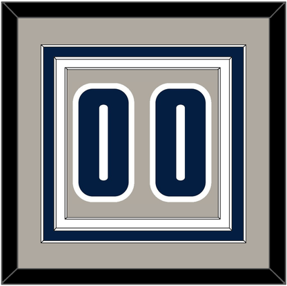 Georgetown Basketball Number - Home Gray (1994-1996) - Premier Tier 2