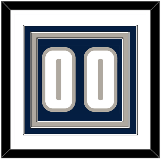 Georgetown Basketball Number - Road Blue (1994-1996) - Premier Tier 1