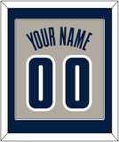 Georgetown Basketball Name & Number - Home Gray (1994-1996) - Single Mat 2