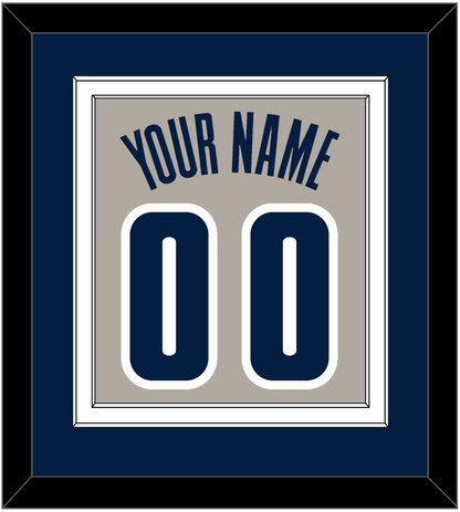 Georgetown Basketball Name & Number - Home Gray (1994-1996) - Signature Tier 3
