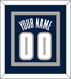 Georgetown Basketball Name & Number - Road Blue (1994-1996) - Double Mat 2