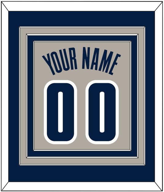 Georgetown Basketball Name & Number - Home Gray (1994-1996) - Premier Tier 3