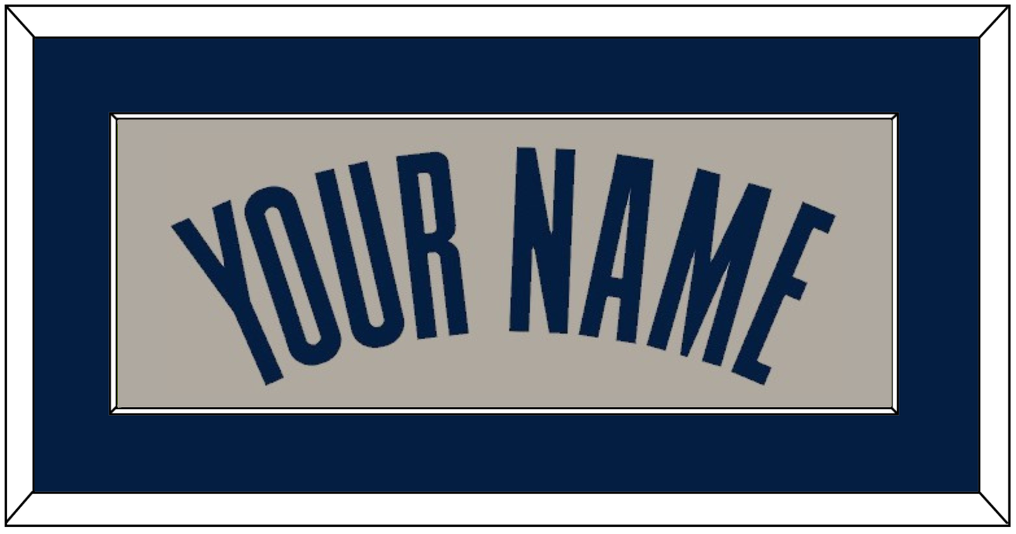 Georgetown Basketball Name - Home Gray (1994-1996) - Essential Tier 2