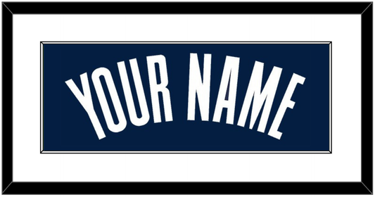 Georgetown Basketball Name - Road Blue (1994-1996) - Essential Tier 1
