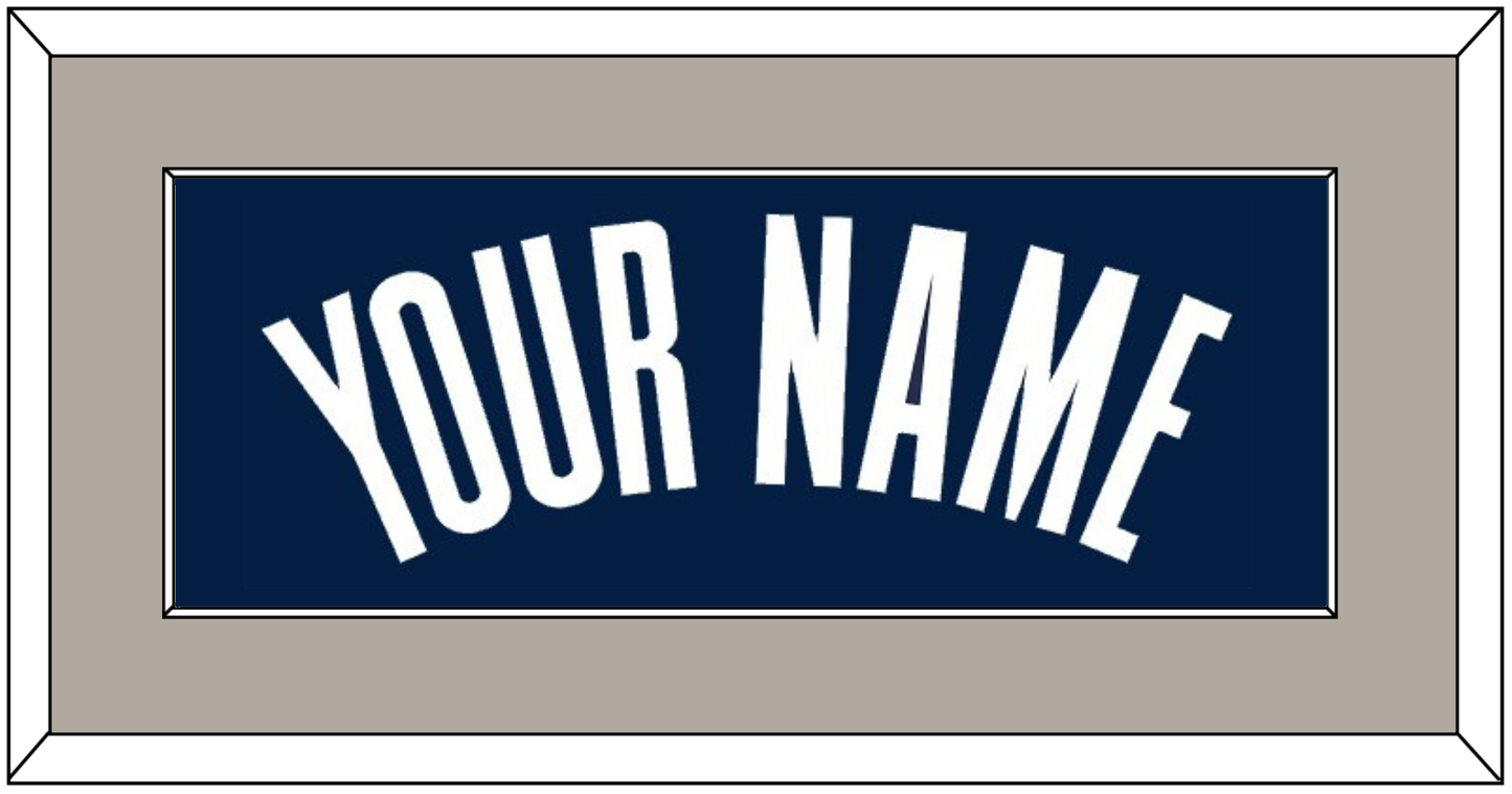 Georgetown Basketball Name - Road Blue (1994-1996) - Essential Tier 2