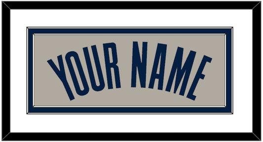 Georgetown Basketball Name - Home Gray (1994-1996) - Signature Tier 1