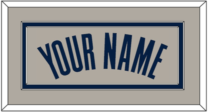 Georgetown Basketball Name - Home Gray (1994-1996) - Signature Tier 2