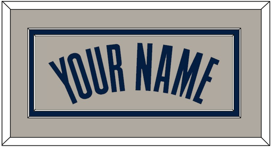 Georgetown Basketball Name - Home Gray (1994-1996) - Signature Tier 2