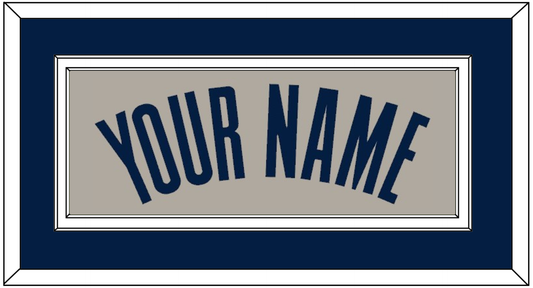 Georgetown Basketball Name - Home Gray (1994-1996) - Signature Tier 3