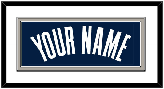 Georgetown Basketball Name - Road Blue (1994-1996) - Signature Tier 1