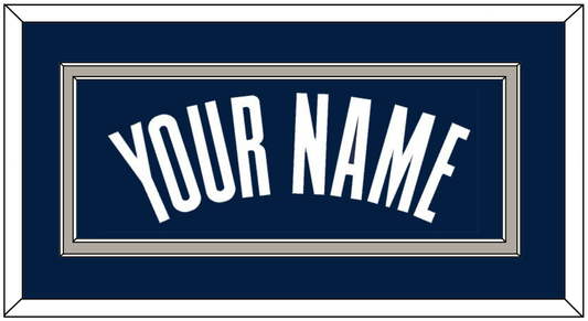 Georgetown Basketball Name - Road Blue (1994-1996) - Signature Tier 2