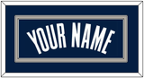 Georgetown Basketball Name - Road Blue (1994-1996) - Double Mat 2