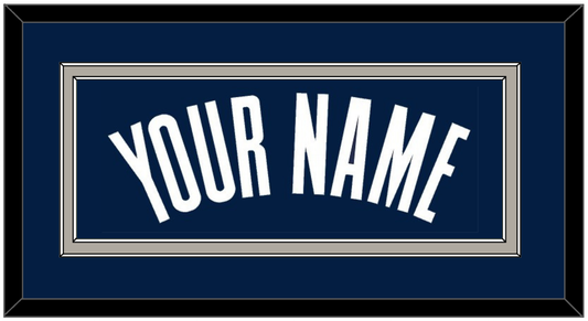 Georgetown Basketball Name - Road Blue (1994-1996) - Signature Tier 2
