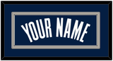 Georgetown Basketball Name - Road Blue (1994-1996) - Double Mat 2