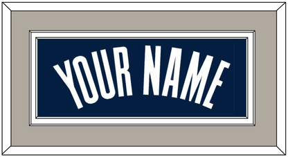 Georgetown Basketball Name - Road Blue (1994-1996) - Signature Tier 3