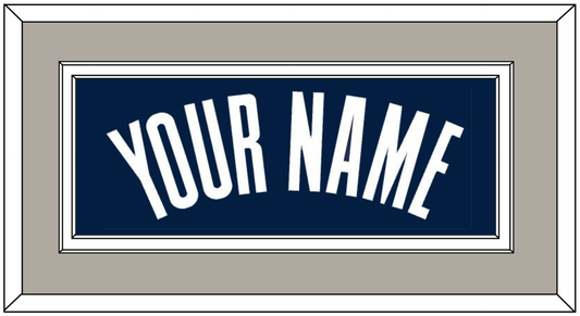 Georgetown Basketball Name - Road Blue (1994-1996) - Signature Tier 3