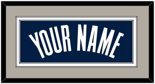 Georgetown Basketball Name - Road Blue (1994-1996) - Signature Tier 3