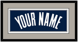 Georgetown Basketball Name - Road Blue (1994-1996) - Double Mat 3
