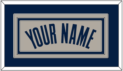 Georgetown Basketball Name - Home Gray (1994-1996) - Premier Tier 3